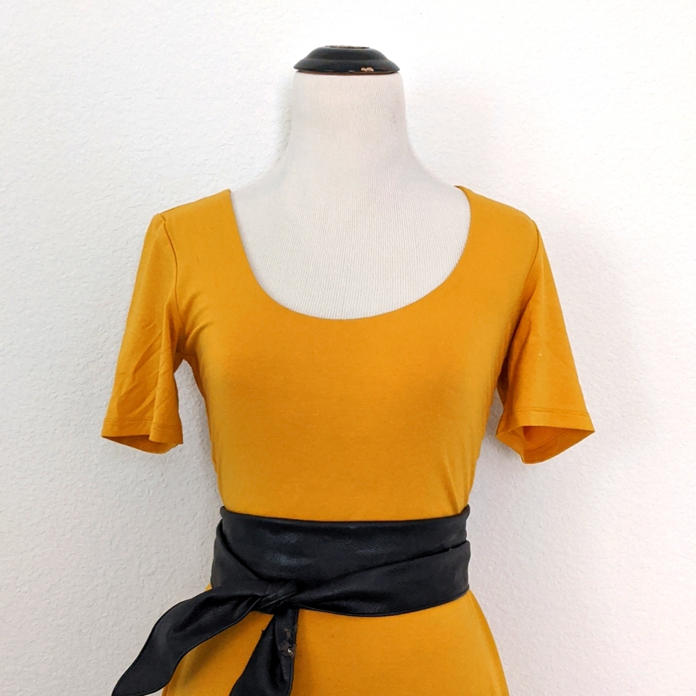 ON Mustard Dress XSMALL - Picture 5 of 8